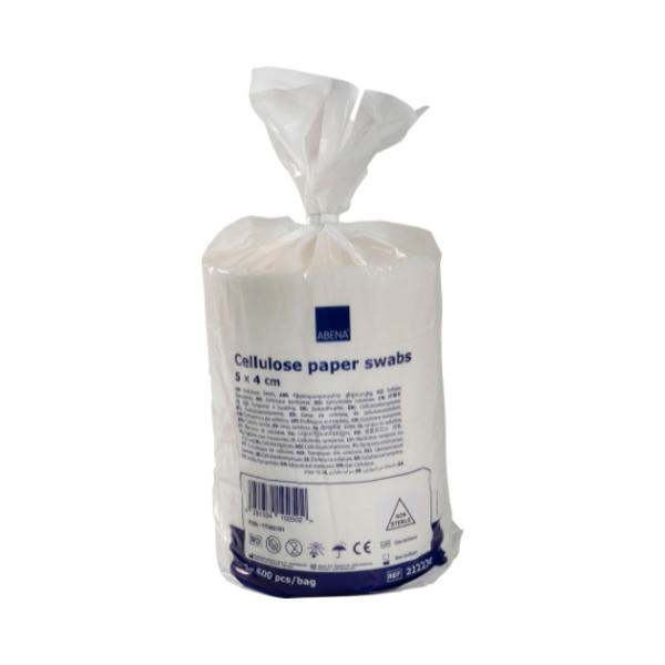 ABENA ihonpuhdistuslappu 4x5cm 500kpl/rll kuiva paperinen (2rll/pkt)