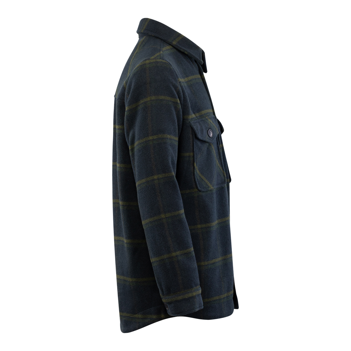 Matterhorn vuorattu Tabei Overshirt Navy/green (956) Unisex