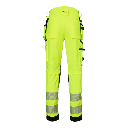 Top Swede 337 Craftsmen Trousers FS (oranssit ja keltaiset) Stretch