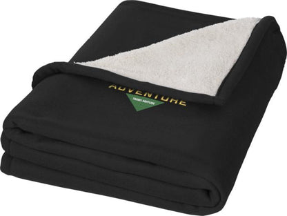 Springwood fleece- ja sherpa-peitto 150 × 125 cm Esim. 5kpl.