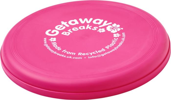Orbit frisbee kierrätysmuovia. esim. 25kpl. 1-väri painatuksella.