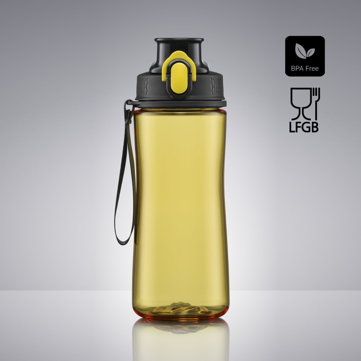 Colorissimo NEON WATER BOTTLE Tritan™ 550ML Esim. 20kpl. 1-värimerkkauksella.