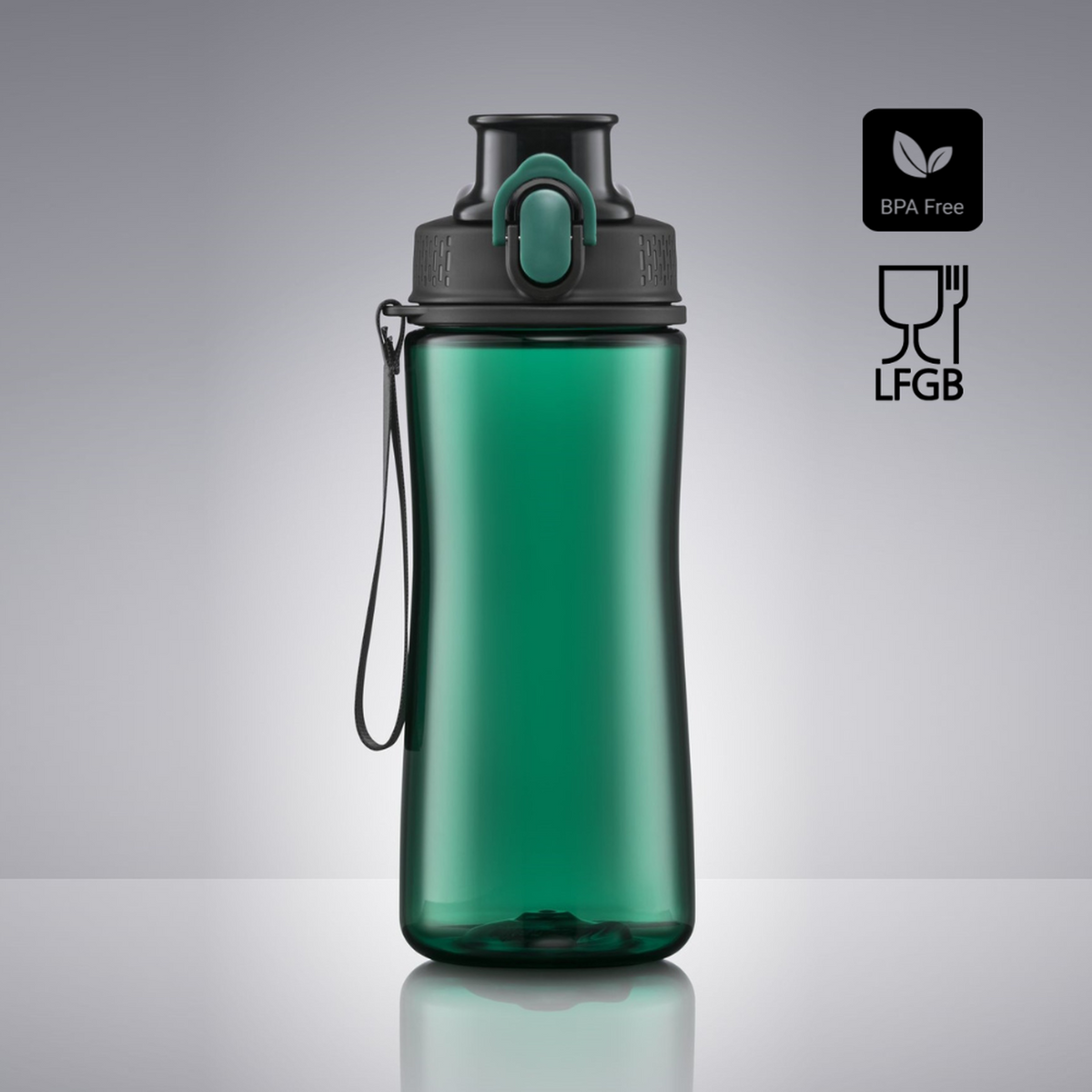 Colorissimo NEON WATER BOTTLE Tritan™ 550ML Esim. 20kpl. 1-värimerkkauksella.