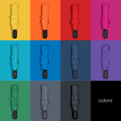Colorissimo Cambridge automaattinen sateenvarjo. Esim. 20 kpl. 1-väripainatuksella.