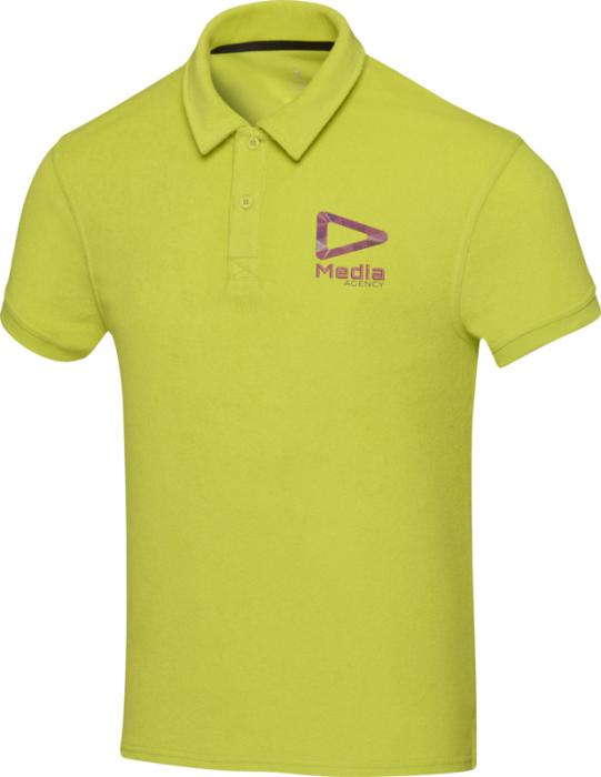 Elevate Akoya unisex-paita kierrätetystä froteesta – rento, ekologinen ja mukava. Esim. 10kpl. brodeerattuna.