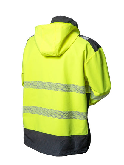 Priha Huomiovärinen Stretch-takki 4146 – EN 20471 Lk.2
