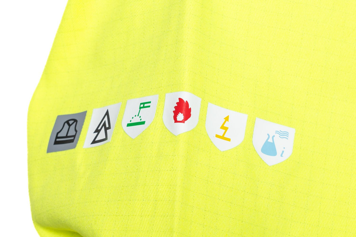 Priha Multinormi umpihaalari 4165 – Korkeimman tason suoja yhdistettynä näkyvyyteen