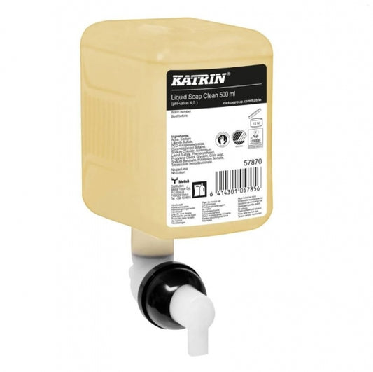 Katrin Nestesaippua 500ml , Clean (Pure Neutral) 12 kpl/ltk
