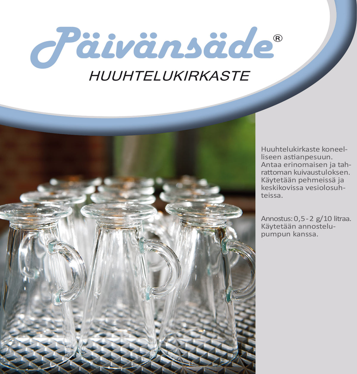 Päivänsäde Huuhtelukirkaste 5L | Ammattikäyttöön Yrityksille