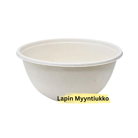 Soppakulho sokeriruokoa 750 ml biohajoava, 75 kpl