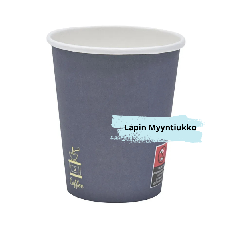 Siniset Paperikupit 250ml 1000kpl.