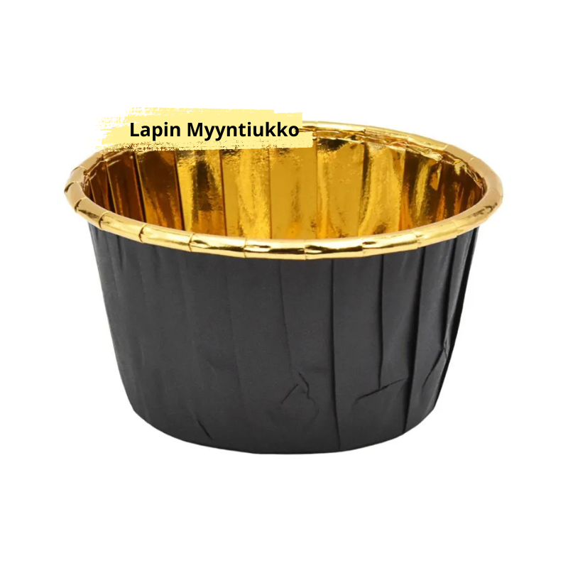Kaksoiskerroksinen Cupcake-vuoka. Premium-laatua ammattilaisille 100KPL./PAKKAUS