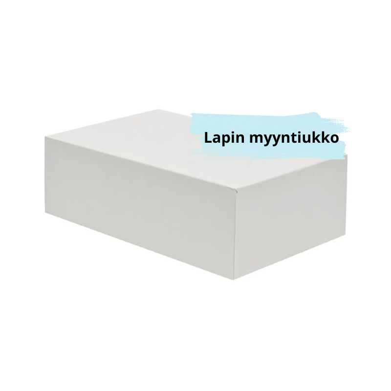 Kakkurasia 21x14x7cm Valkoinen | Elintarvikehyväksytty | 20kpl