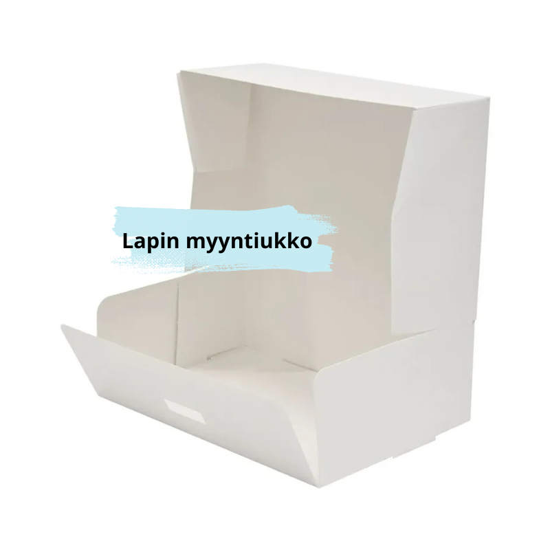 Kakkurasia 21x14x7cm Valkoinen | Elintarvikehyväksytty | 20kpl