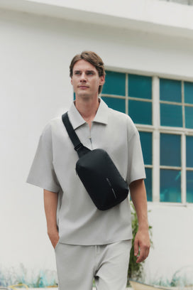 XD Design Urban Sling crossbody-laukku, 3 väriä. Esim. 10 kpl. siirtokuvapainatuksella.