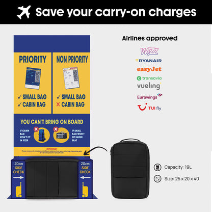 Armond Aware™ RPET Travel Pack 19L. 5kpl. paketissa 50€+alv./kpl.