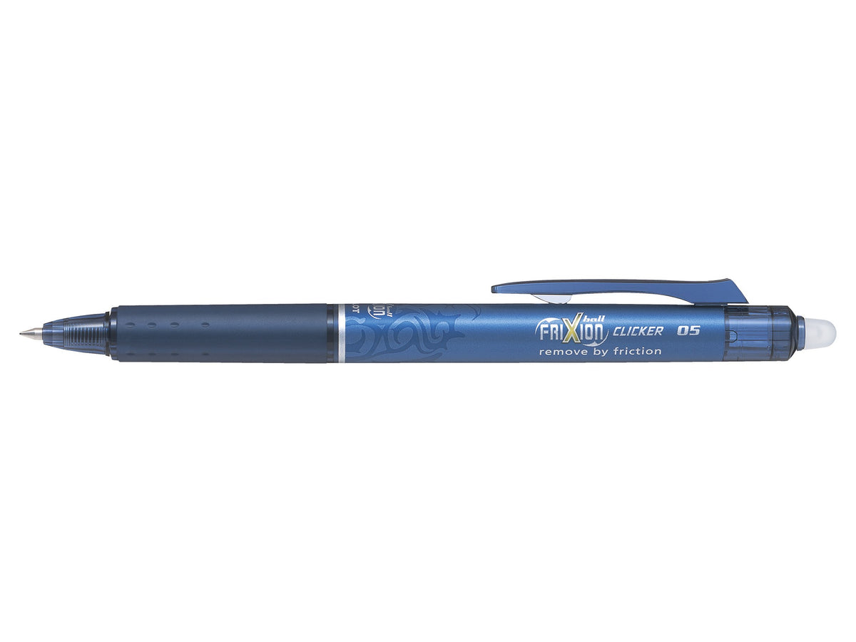 Pilot FriXion Clicker 0.5 – Kirjoita, Poista, Kirjoita Uudelleen! Useita värejä. 12kpl.