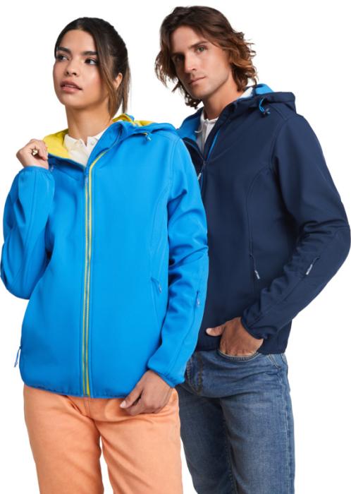 Siberia softshell-takki, unisex, silkkipainatus