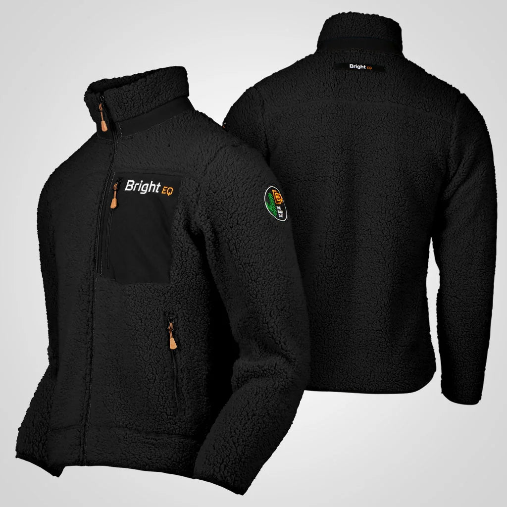 Bright Equipment Sherpa Fleece, lämmin fleecetakki miehille ja naisille