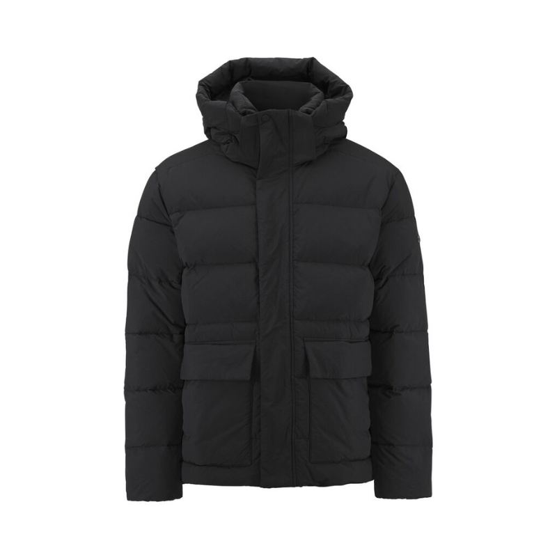 Craft Urban Down Puffer Jacket M. Miehen lämmin untuvatakki vettä hylkivällä pinnalla ja tilavilla taskuilla