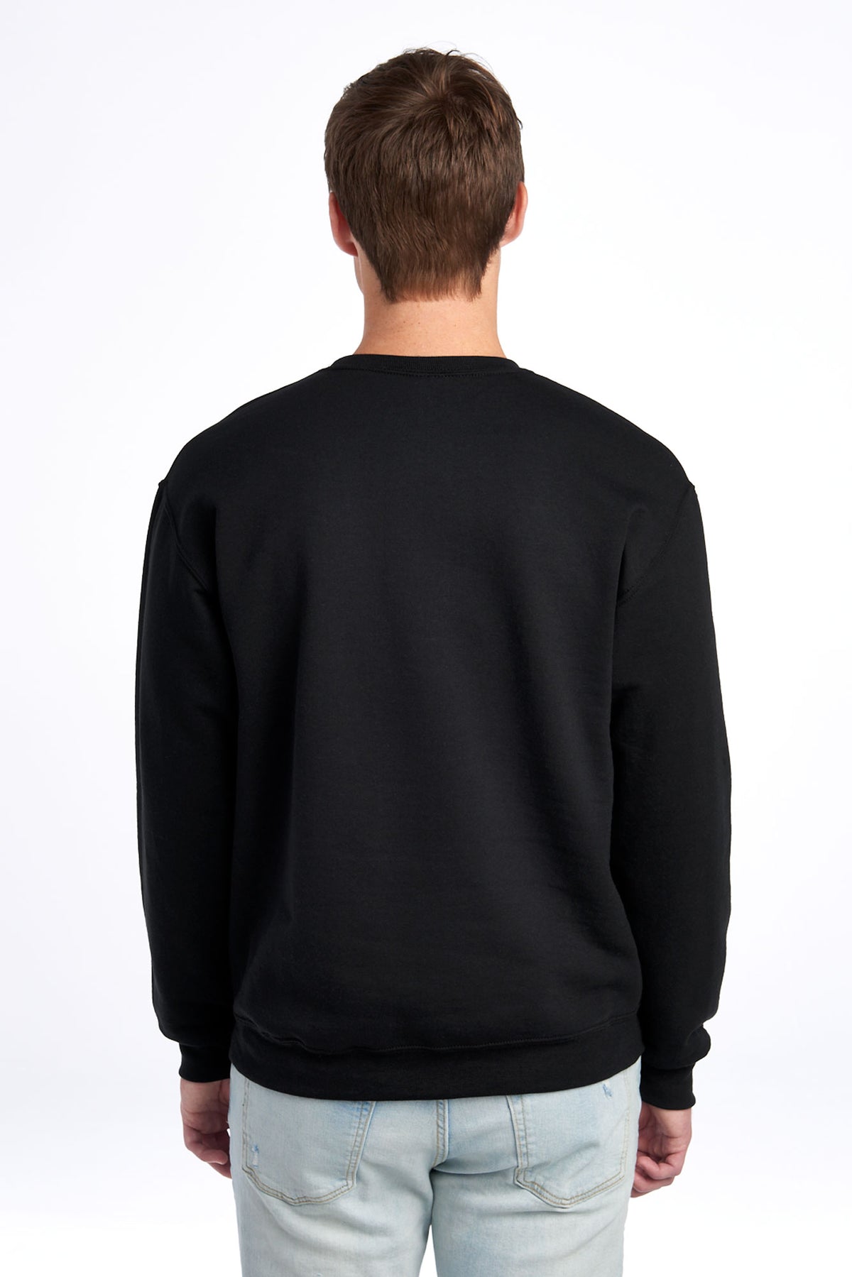 Jerzees NuBlend J562M unisex collegepaita 50% puuvilla-polyesteri.