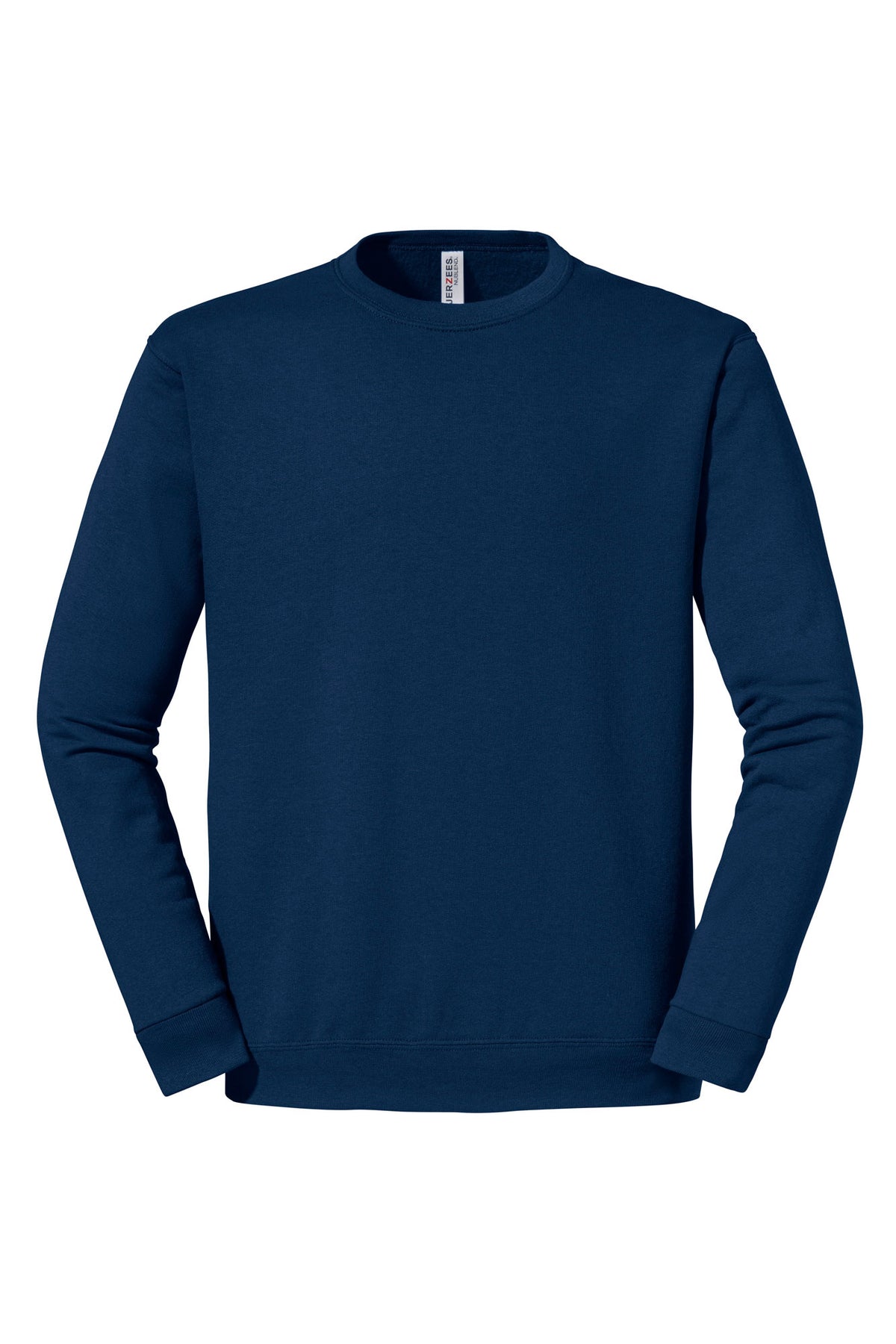 Jerzees NuBlend J562M unisex collegepaita 50% puuvilla-polyesteri.