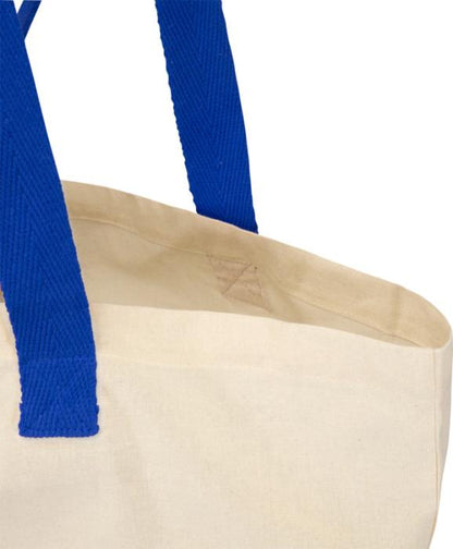 Sierra GRS-sertifioitu kierrätetty puuvilla ja polyesteri 140 g/m² – materiaalin lähikuva.