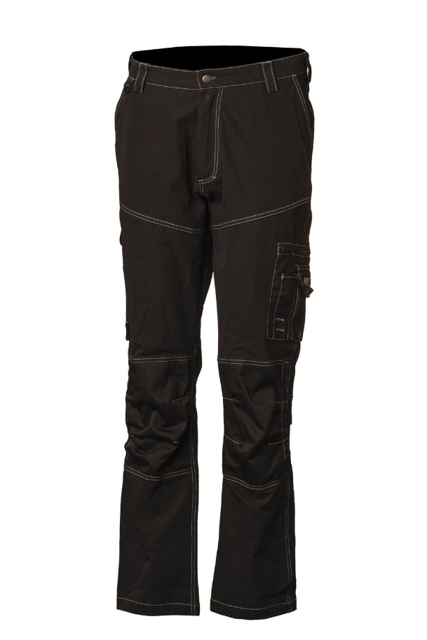 Puuvillaiset Priha Stretch reisitaskuhousut  4354