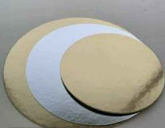 Kakkualusta kultahopea halkaisija 30cm, 25kpl